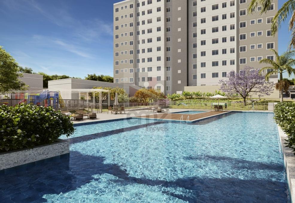 Apartamento à venda em Campo Grande, Loteamento Jardim das Cassias, com 2 quartos, 49m² - Emz Imóveis / Edilene Meinerz